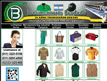 Tablet Screenshot of indumentariabordada.com.ar